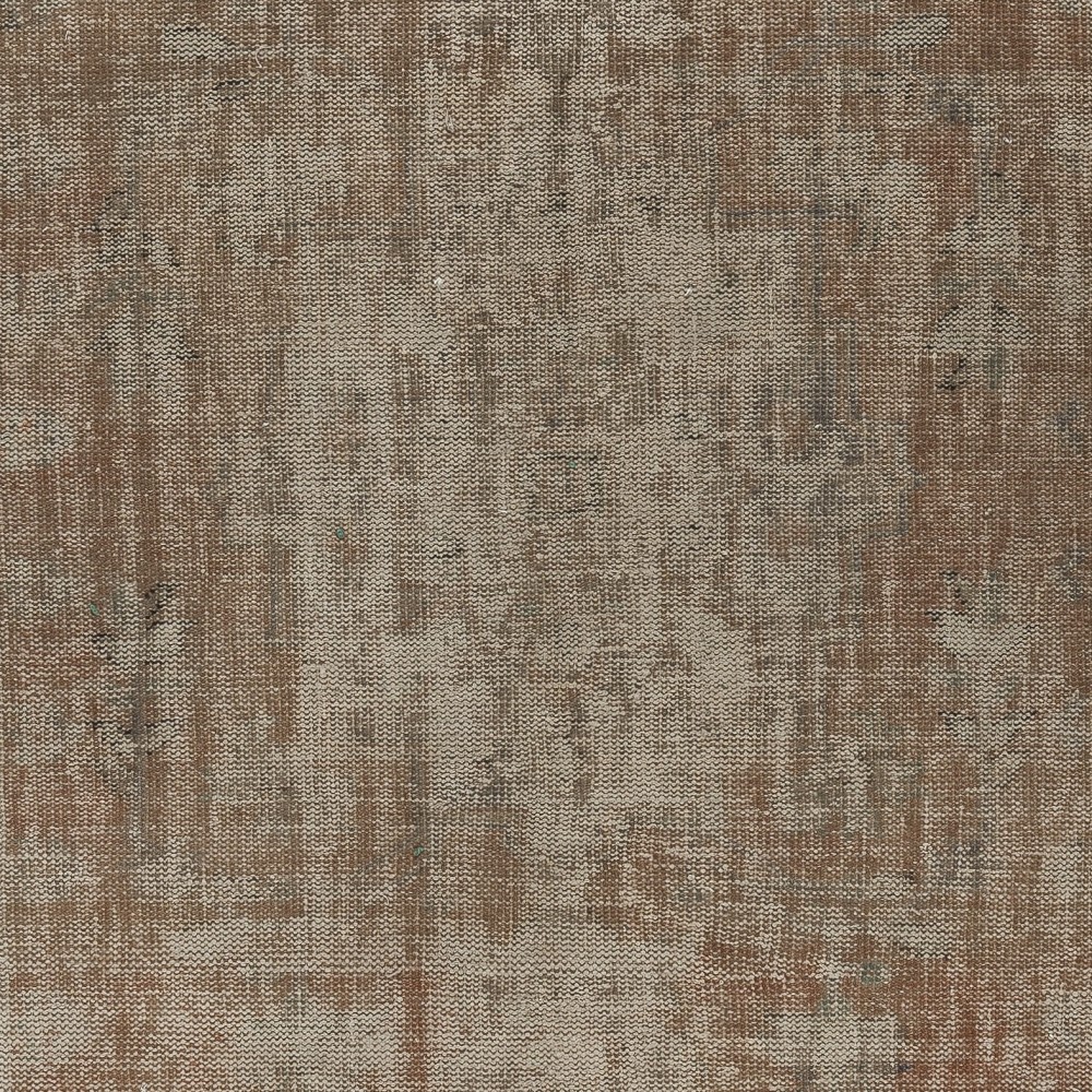 Shabby Chic Style Modern Area Rug in Brown. Hand-Knotted in Turkey