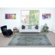 Medallion Design Modern Area Rug in Light Blue, Hand-woven and Hand-knotted in Turkey