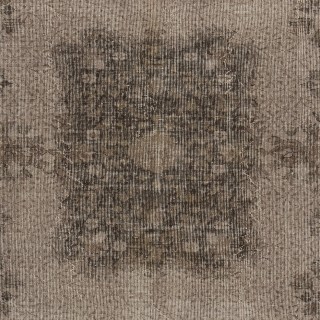 Hand Knotted Turkish Wool Area Rug in Brown. Modern Living Room Rug. Home Gift Rug