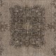 Hand Knotted Turkish Wool Area Rug in Brown. Modern Living Room Rug. Home Gift Rug