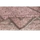Handmade Flower Design Wool Area Rug. Modern Home Decor Pink Color Rug