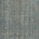 Vintage Handmade Turkish Area Rug redyed in Blue Color for modern interiors
