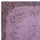 Bohemian Style Hand-knotted Area Rug. Modern Turkish Floor Covering
