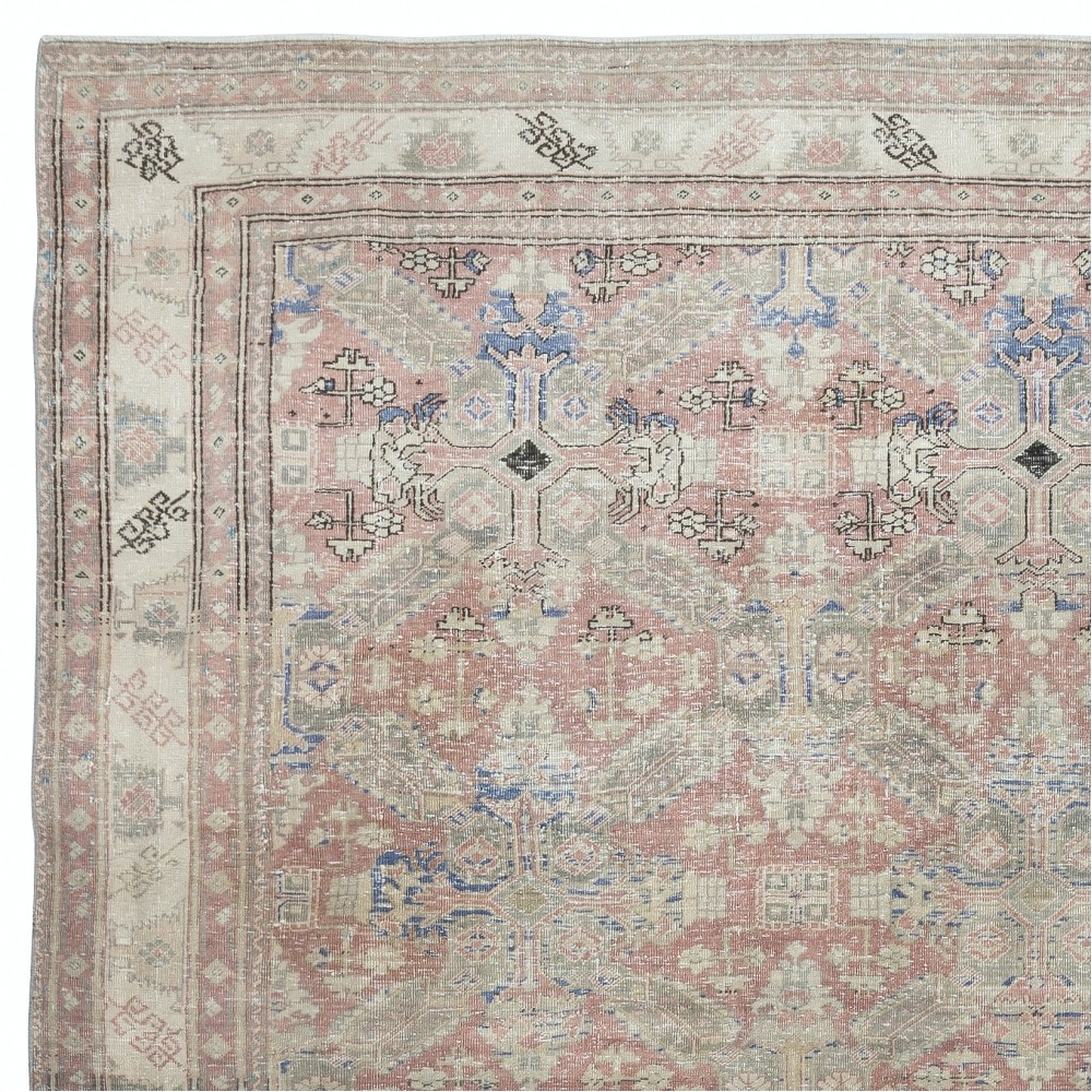 Fine Vintage Turkish Kayseri Rug, wool pile on cotton foundation
