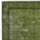 Contemporary Handmade Floral Pattern Turkish Area Rug in Green