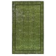 Contemporary Handmade Floral Pattern Turkish Area Rug in Green