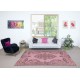 Pink Area Rug for Modern Interiors, Hand-Knotted in Turkey