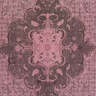 Pink Color Handmade Wool Area Rug from Turkey. Great 4 Modern Interiors