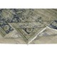 Decorative Hand Knotted Turkish Wool Area Rug in Green Color