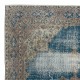 Vintage Handmade Large Area Rug. One of a kind Turkish Carpet