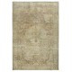 Vintage Handmade Turkish Kayseri Rug, 100% Wool