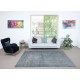 Blue Area Rug for Modern Interiors, Handmade in Turkey