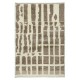 Contemporary Handmade Tulu Rug Made of Natural Brown & Beige Wool