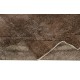 Modern Brown Color Over-Dyed Rug. Handmade Turkish Area Rug. Bohemian Home Decor