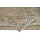 Vintage Turkish Wool Area Rug in Muted Colors, One-of-a-kind Handmade Large Carpet