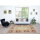 Unusual Vintage Handmade Turkish Deco Rug, 100% Wool