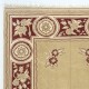 Unusual Vintage Handmade Turkish Deco Rug, 100% Wool
