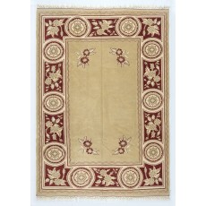 Unusual Vintage Handmade Turkish Deco Rug, 100% Wool
