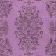 Hand-Made Area Rug in Purple Color. Modern Turkish Floor Covering