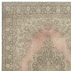 One of a kind Handmade Turkish Area Rug, Traditional Vintage Carpet