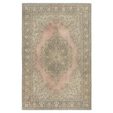 One of a kind Handmade Turkish Area Rug, Traditional Vintage Carpet