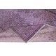 Purple Color Handmade Large Area Rug from Turkey, Great 4 Modern Interiors