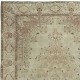 One of a kind Vintage Rustic Turkish Area Rug. Handmade Sun Faded Carpet for Country & Farmhouse Decor