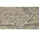 Vintage Handmade Turkish Wool Area Rug in Soft, Muted Colors