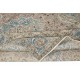 Vintage Handmade Wool Area Rug. One of a kind Medallion Design Turkish Carpet