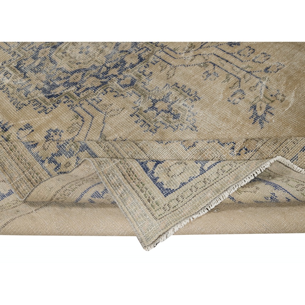 Vintage Handmade Turkish Rug for Rustic, Country and Farmhouse Decor