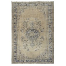 Vintage Handmade Turkish Rug for Rustic, Country and Farmhouse Decor