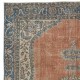 Traditional Vintage Handmade Turkish Wool Area Rug
