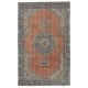 Traditional Vintage Handmade Turkish Wool Area Rug