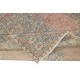 Vintage Handmade Wool Area Rug. One of a kind Turkish Carpet with Medallion Design