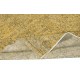 Vintage Handmade Floral Patterned Turkish Area Rug dyed in Yellow 4 Modern Interiors