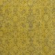 Handmade Turkish Floral Patterned Area Rug in Yellow Color