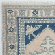 Decorative Vintage Handmade Turkish Area Rug, 100% Wool