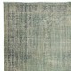 Blue Area Rug for Contemporary Interiors, Handmade in Turkey