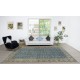 Vintage Handmade Turkish Wool Area Rug. Traditional One of a kind Large Carpet