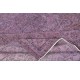 Modern Large Area Rug in Purple, Hand-Made in Turkey, Anti-bacterial Carpet