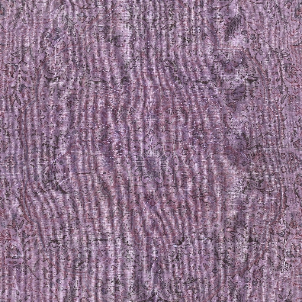 Modern Large Area Rug in Purple, Hand-Made in Turkey, Anti-bacterial Carpet
