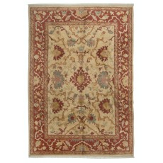 Vintage Handmade Turkish Oushak Rug. 100% Wool. Excellent Condition