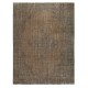 Unique Brown Handmade Turkish Area Rug for Home and Office Decor