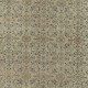 One of a kind Vintage Beige Large Area Rug. Handmade Turkish Carpet with Floral Design
