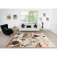 Handmade Moroccan Rug for Kids Room, Modern Tulu Carpet for Living Room, 100% Wool