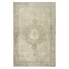 One of a kind Vintage Turkish Area Rug. Handmade Large Carpet for Rustic, Country & Farmhouse Decor