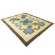 Modern Handmade Scandinavian Kilim Rug 'Flat Weave' with Geometric Patterns, 100% Wool