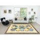 Modern Handmade Scandinavian Kilim Rug 'Flat Weave' with Geometric Patterns, 100% Wool
