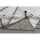 Contemporary Moroccan Design Berber Rug. 100% Wool. Handmade Beni Ourain Carpet