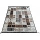 Modern Moroccan Design Berber Rug. 100% Wool. Handmade Beni Ourain Carpet